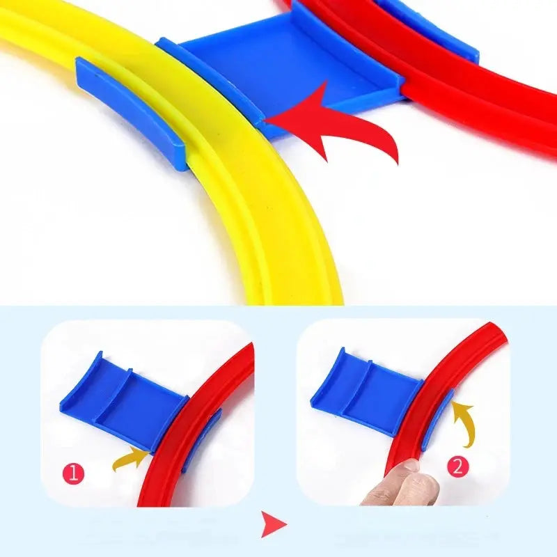 Outdoor Kids Lattice Jump Ring Set For Physical Training With 10 Hoops And 10 Connectors Park Play