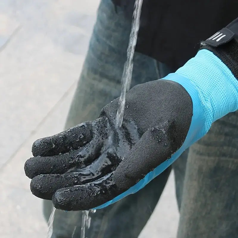 Men Cold Weather Waterproof Winter Work Gloves Warm Durable Mechanical Gloves For Cold Conditions