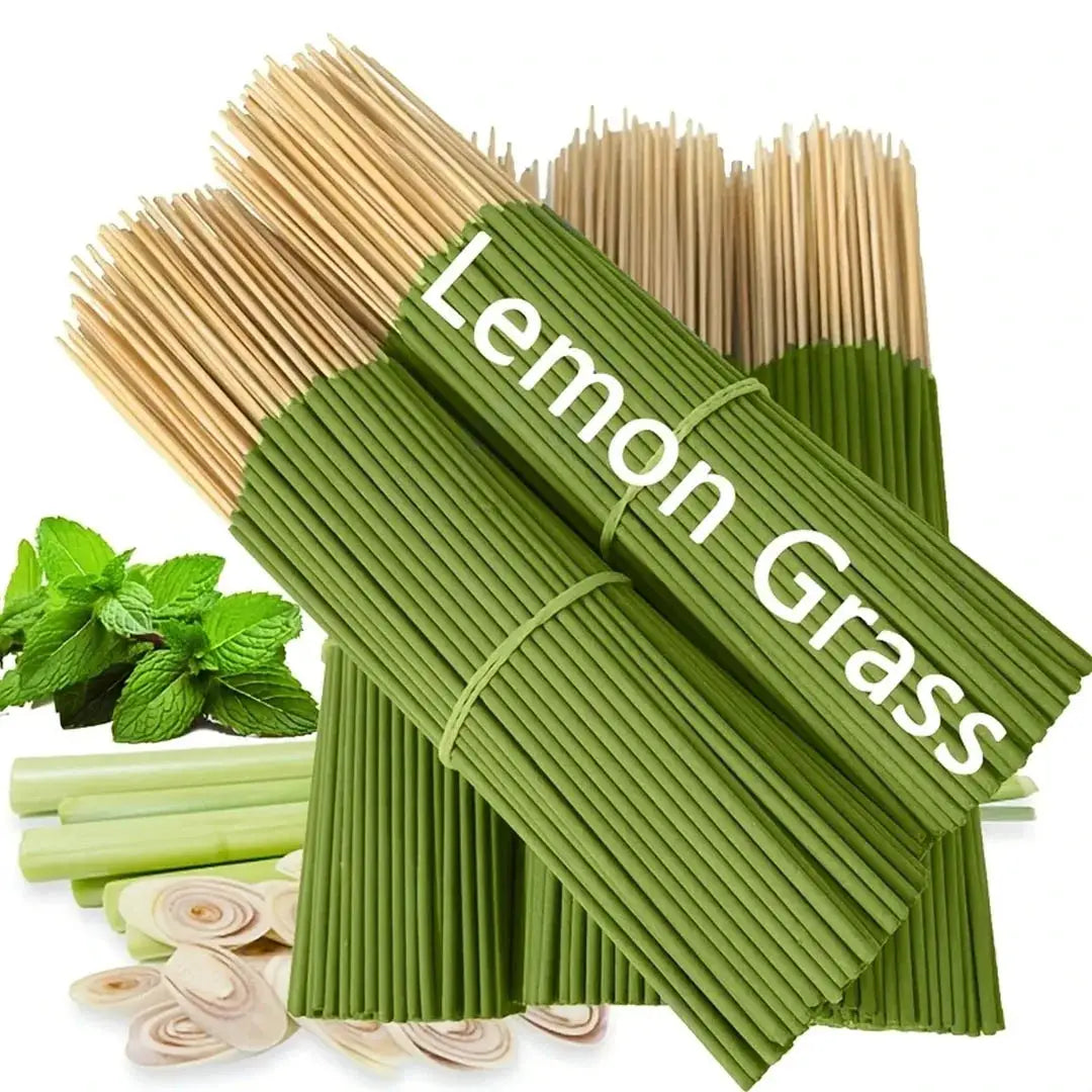 Extended Burning Time Lemongrass Oil Stick for Home and Outdoor Use 45 Minute Burn Scent for Camping Yard Pool Decor