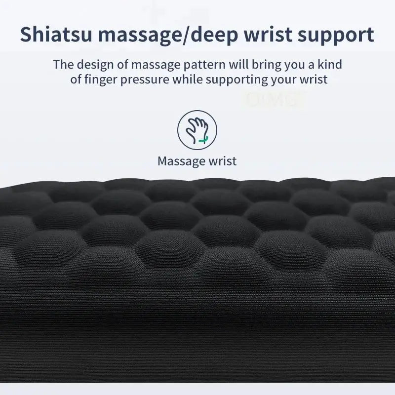 ComfyWrist Two In One Memory Foam Keyboard And Mouse Wrist Rest For Ergonomic Support And Better Posture