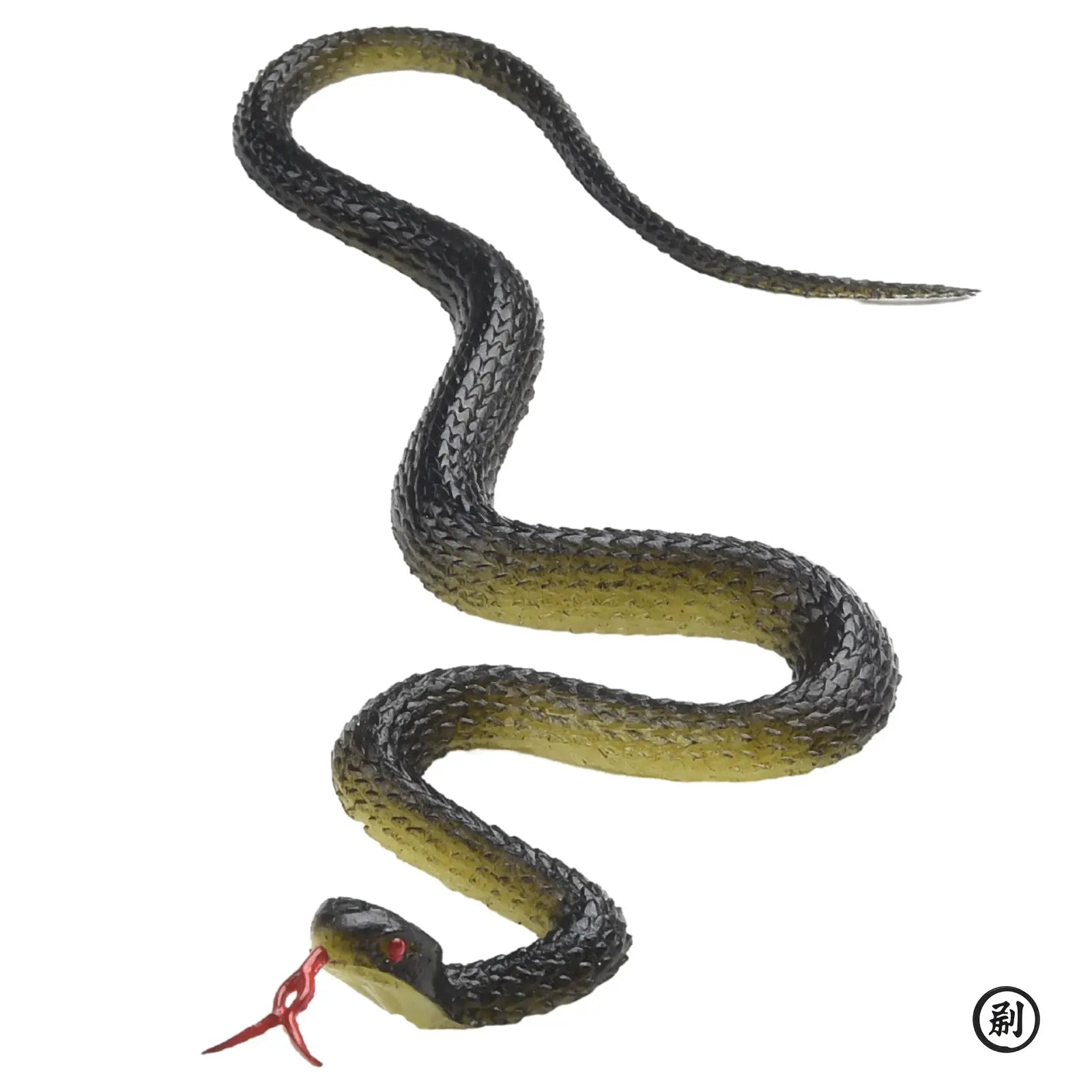 45cm Fake Realistic Rubber Toy Snake Anaconda Simulation Scary Halloween Prank Prop Bird Deterrent