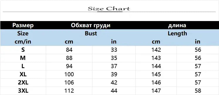 Vintage print sleeveless jumpsuit size chart by Simples Market showing bust and length measurements