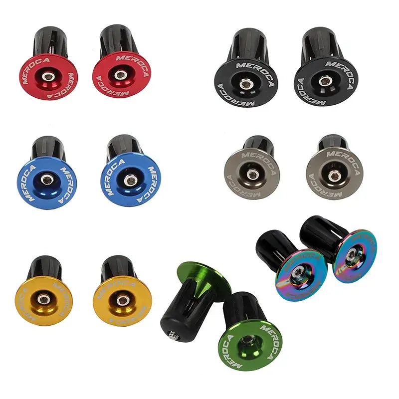 Aluminum Alloy Mountain Road Bike Handlebar End Plugs For MTB BMX End Caps Grip Cover And Accessories