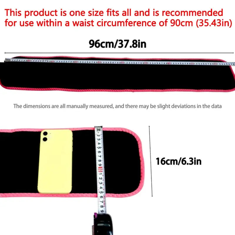 Sports Sweat Burst Waist Support Belt For Running And Training Abdominal Fat Burning Sauna Waist Trimmer