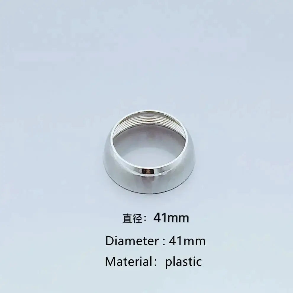 Faucet decorative cap cover, 41mm diameter, plastic