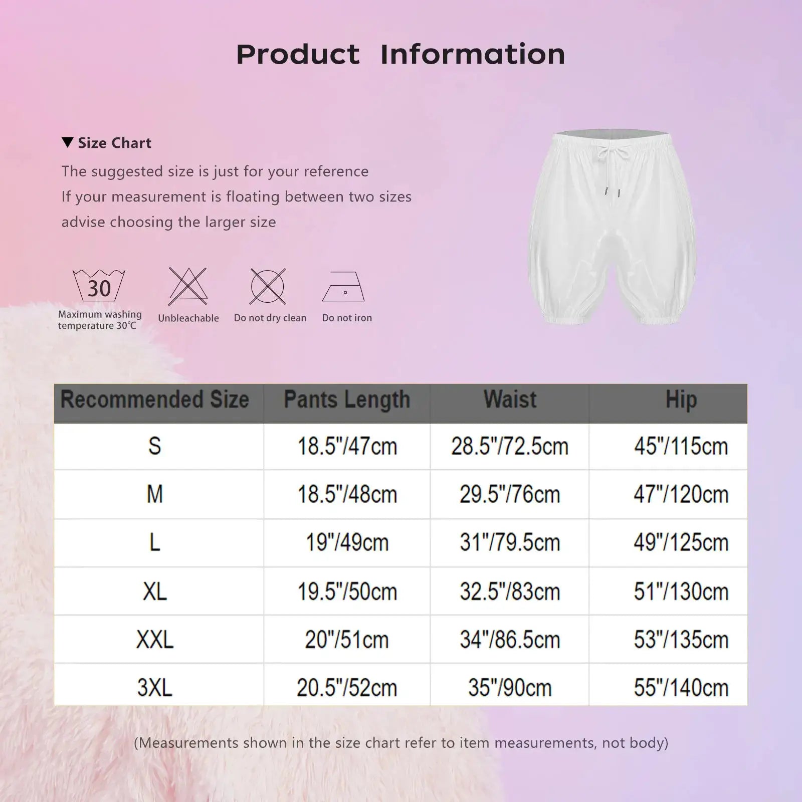 Adult waterproof reusable diaper cover shorts by Simples Market in white