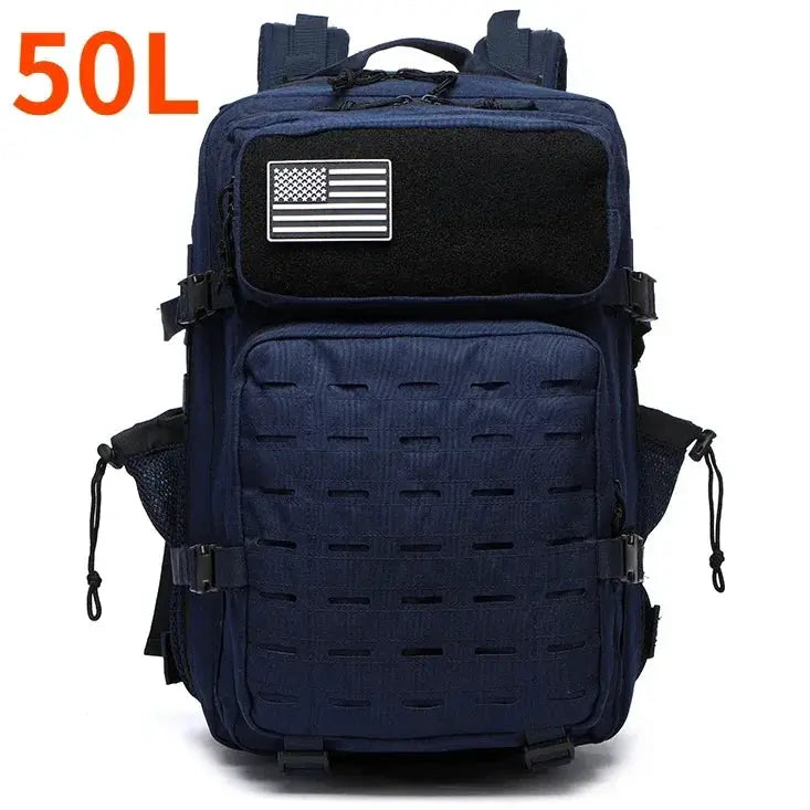 OutdoorPro 25L to 50L Tactical MOLLE Backpack for Hunting and Hiking Waterproof Oxford Fabric