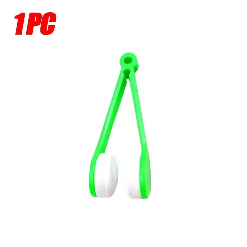Portable Multifunctional Glasses Cleaning Brushes Microfiber For Eyeglasses Sunglasses Spectacles