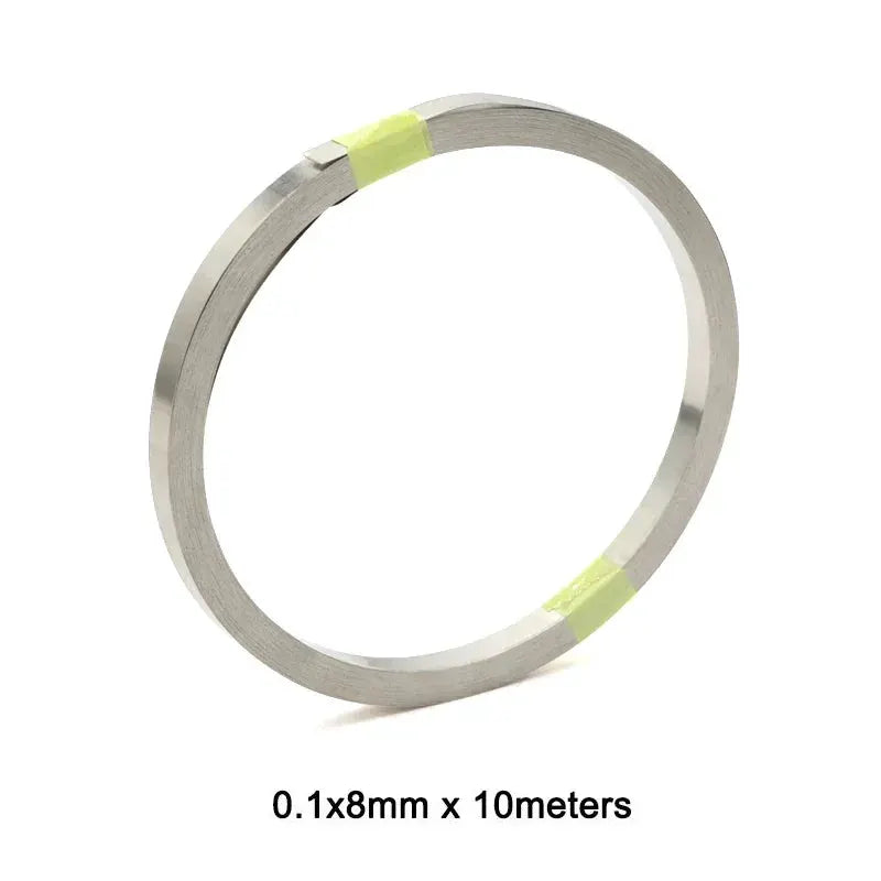 10m Roll Nickel Plated Steel Strip Connector For 18650 Li Ion Battery Spot Weld Belt 0.1mm 0.12mm 0.15mm 0.2mm