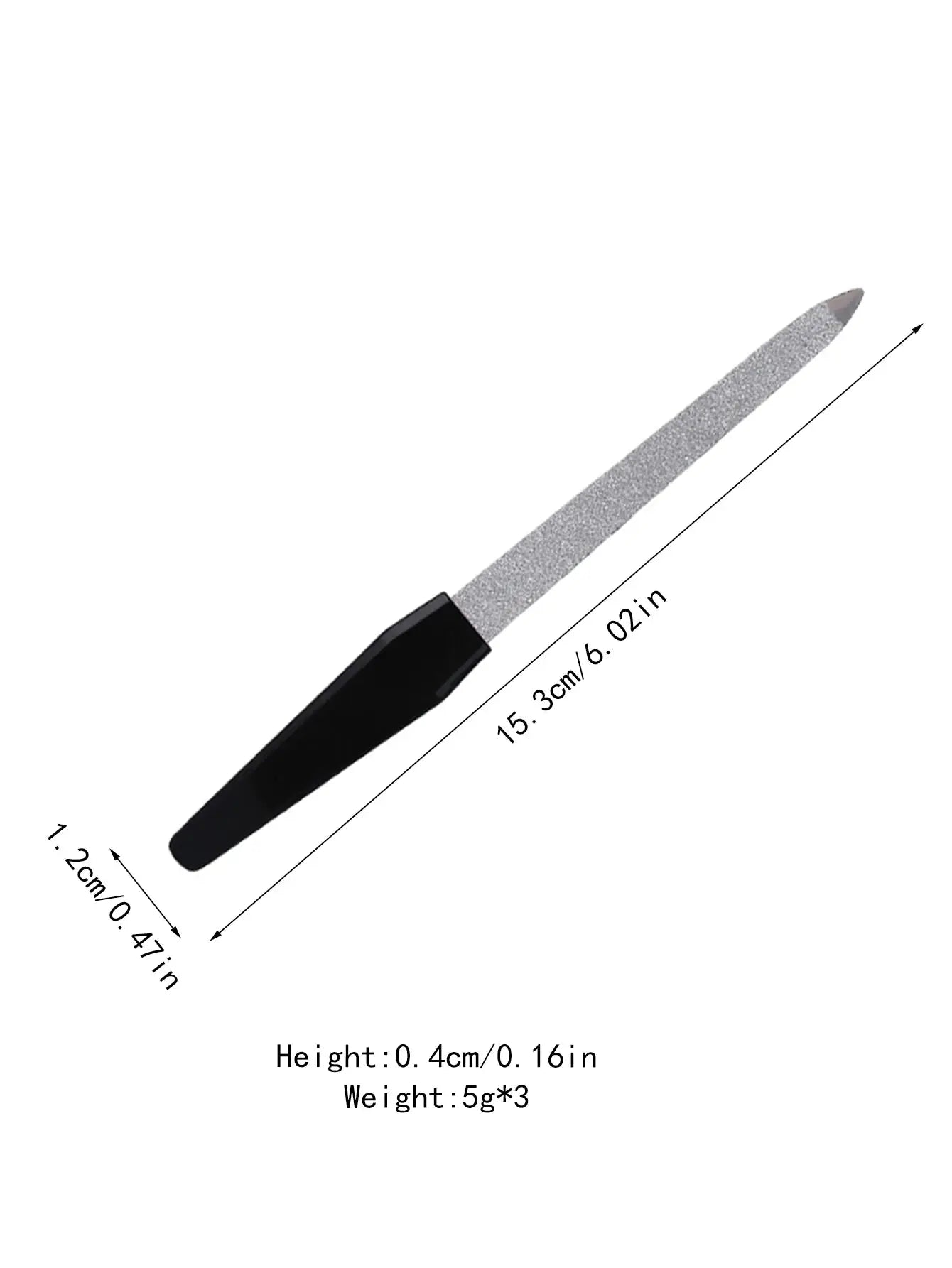 Professional Double - Sided Nail File Set - Simples Market