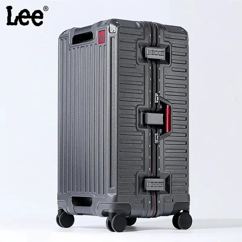 VoyageCraft Wide Handle Carry On Suitcase Aluminum Frame Luggage 20 24 26 Inches