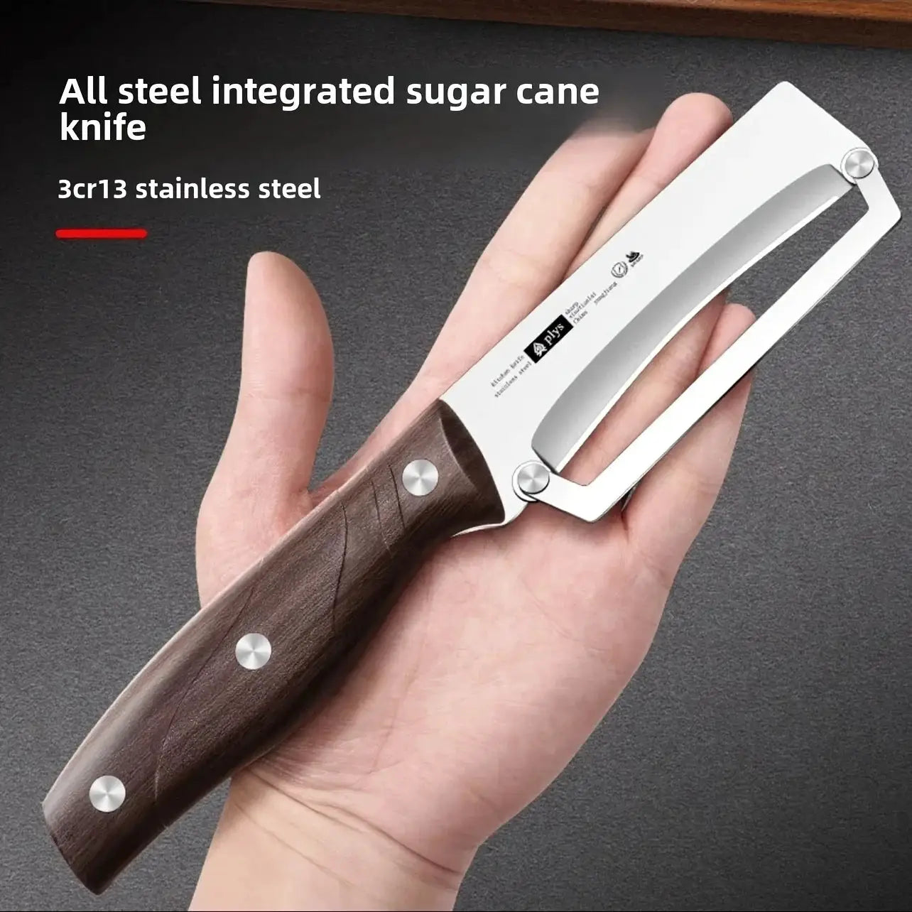 Stainless Steel Peeler With Wooden Handle For Peeling And Slicing Fruits And Vegetables Durable And Smooth Operation