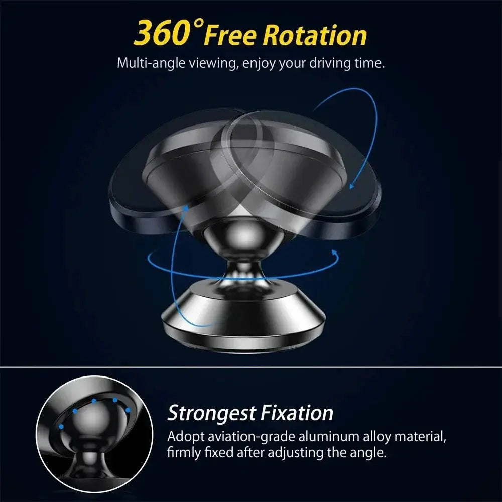 Universal Magnetic Car Phone Holder Dash Mount For iPhone Samsung