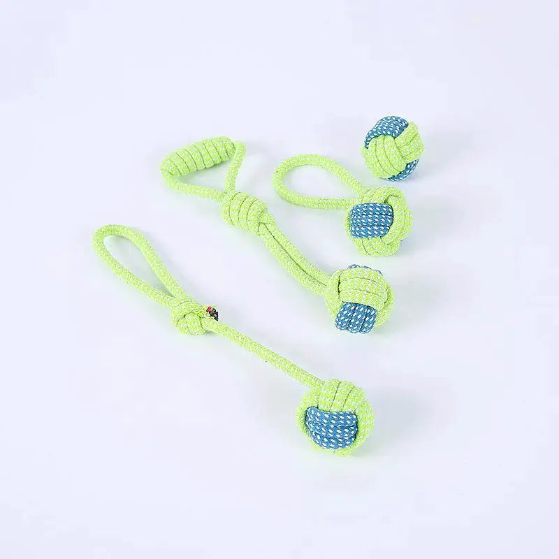 Interactive Cotton Rope Dog Toys For All Sizes Durable Chew Toy Dental Health Puppy Toy