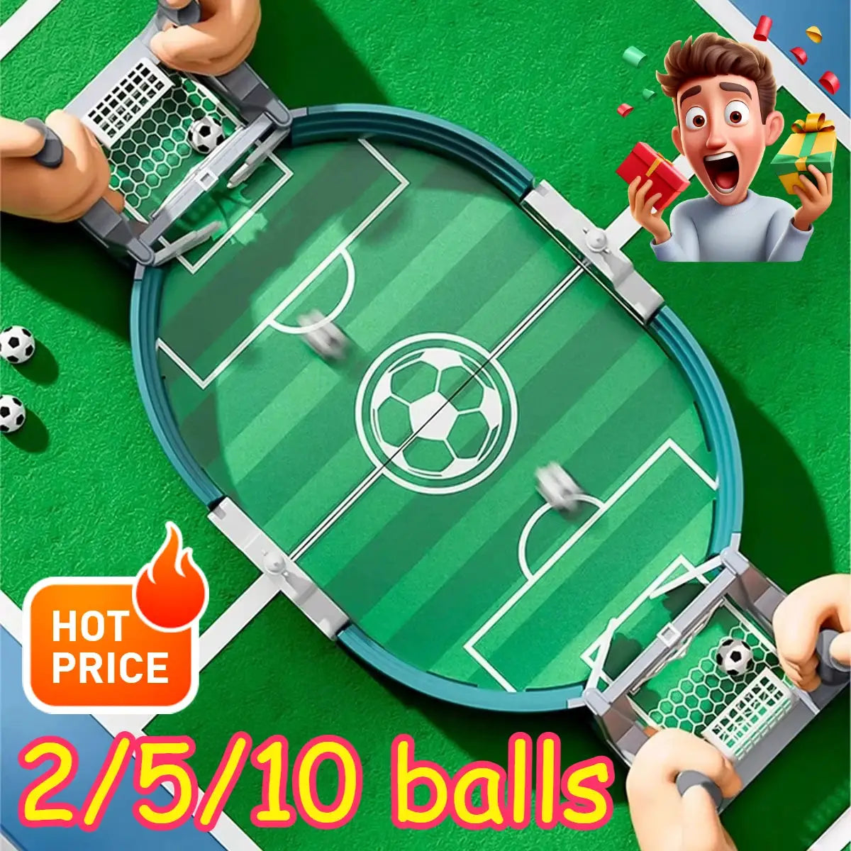 Table Football Game For Two Players Tabletop Soccer Puzzle For Parent Child Interactive Fun