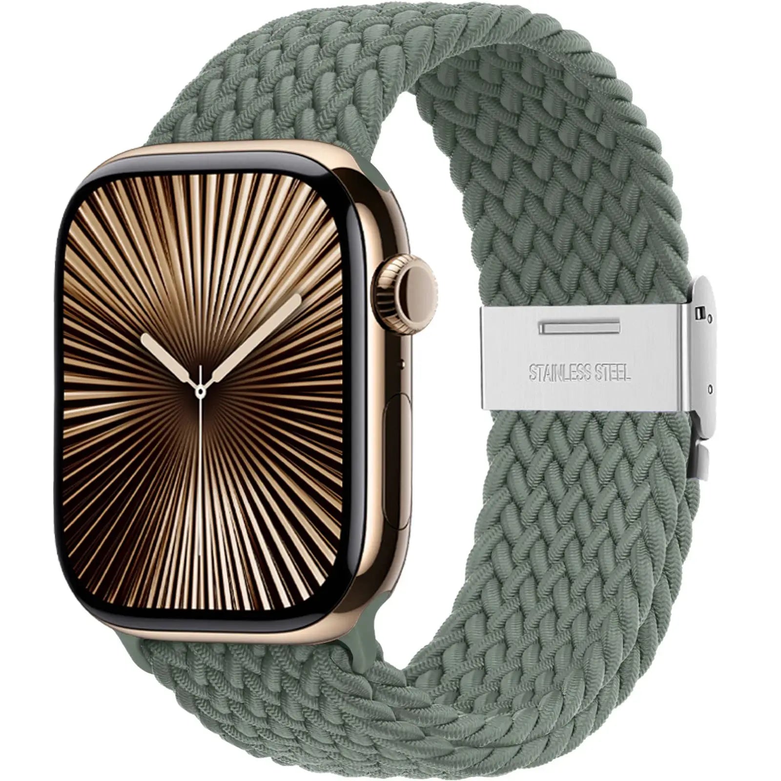 Strap For Apple watch band 46mm 45mm 44mm 49mm 40mm 41mm 42mm Braided loop correa bracelet iWatch series 10 8 9 7 5 2030