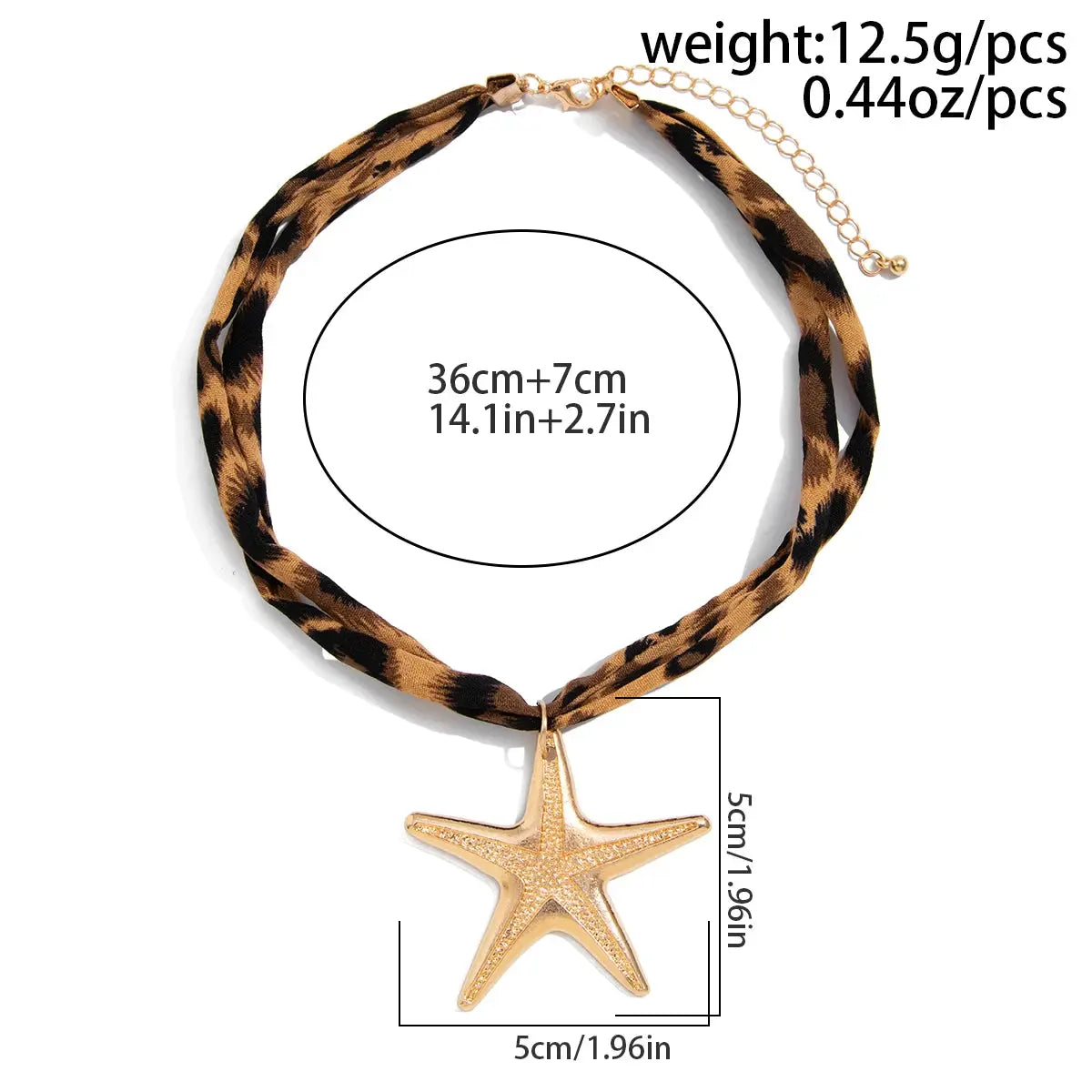Ingemark 7 Styles Ethnic Multilayer Velvet Chain Necklace For Women 2025 New Fashion Metal Conch Starfish Heart Pendant