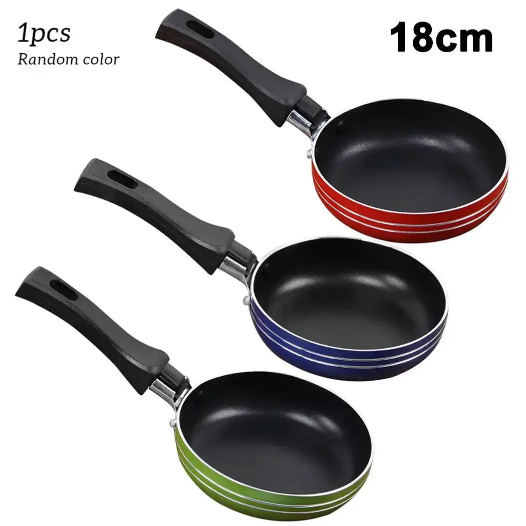 PrimeChef Mini Frying Pan Set 12cm 14cm 16cm 18cm Nonstick Stainless Steel Skillet For Single Serving Cooking