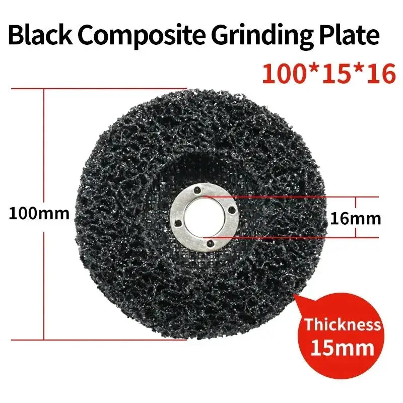 Polishing Wheel For Angle Grinder Sheet Metal Stainless Steel Derusting And Paint Removal Nylon Composite Abrasive Tool
