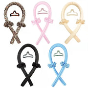 Heatless Hair Curling Headband For Women Overnight No Heat Styler For Soft Shiny Curls Hairdressing Tool 1 To 2 Sets