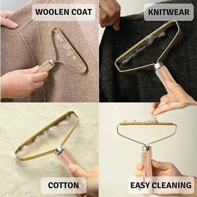 Portable Lint Remover And Pet Hair Brush Manual Lint Roller For Sofa Clothes Cleaning Fuzz Fabric Shaver Tool