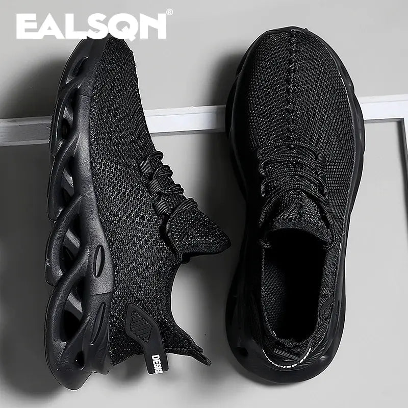 Unisex Running Shoes Breathable Mesh Upper Lightweight EVA Outsole Casual Sneakers For Men Women Outdoor Activities