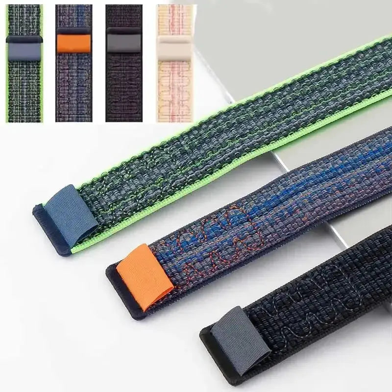Nylon Loop Strap for Apple Watch Ultra 3 49mm Bracelet iWatch 11 10 9 8 7 6 5 4 se Sport NEW Design 42-46mm 45mm 44mm 41mm Band
