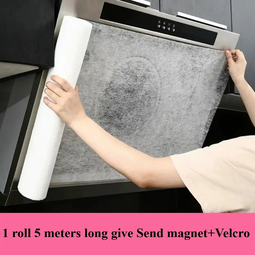 Disposable Nonwoven Oil Filter Paper For Cooker Hood And Extractor Fan Grease Filter 5 To 10M