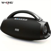 W-KING X20 200W RMS portable Bluetooth speaker, black fabric grille with carrying handle