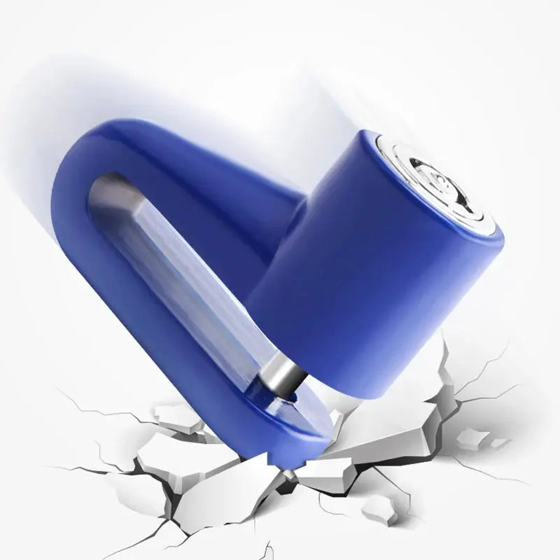 Motorcycle disc brake lock blue Simples Market anti-theft security device