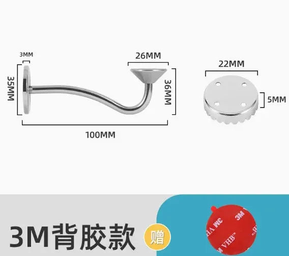 Stainless Steel Magnetic Soap Rack Wall Mounted Self Drainage For Bathroom Kitchen Shower Room 1 Piece Multi Functional