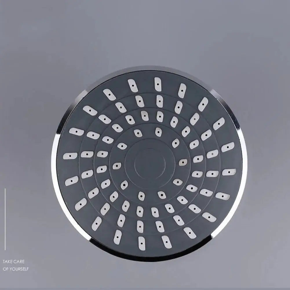 Shower head Simples Market adjustable rainfall wall-mounted, round gray
