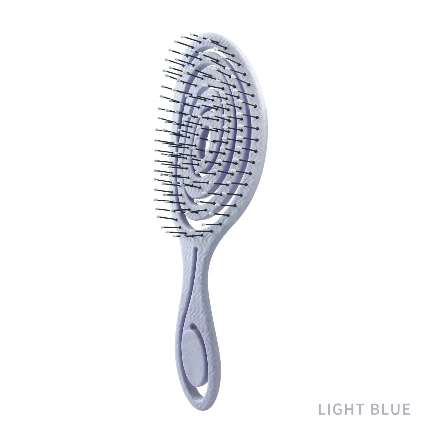 Hair Massage Comb Nylon Bristle Hairbrush For Detangling Curly Hair And Professional Salon Use