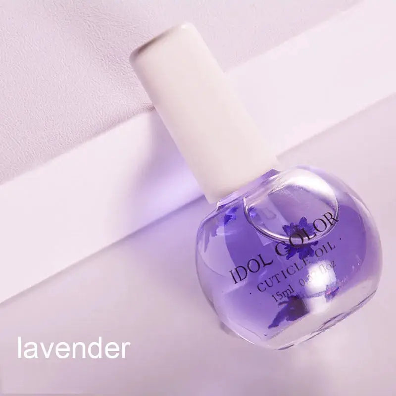FloraNail 8 Flowers Nail Nutrition Oil With Dried Flower Infusions For Moisturized Cuticles And Nail Growth Support