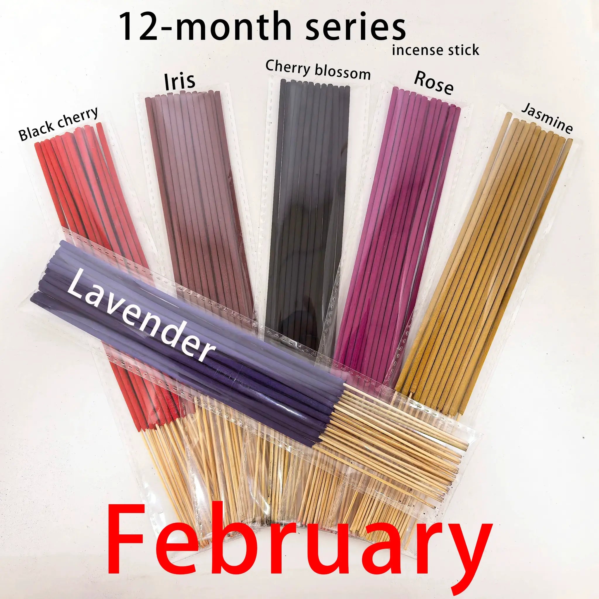6 Sets Of 126 Incense Sticks Assorted Scents For Purification Meditation Yoga And Home Use Gift