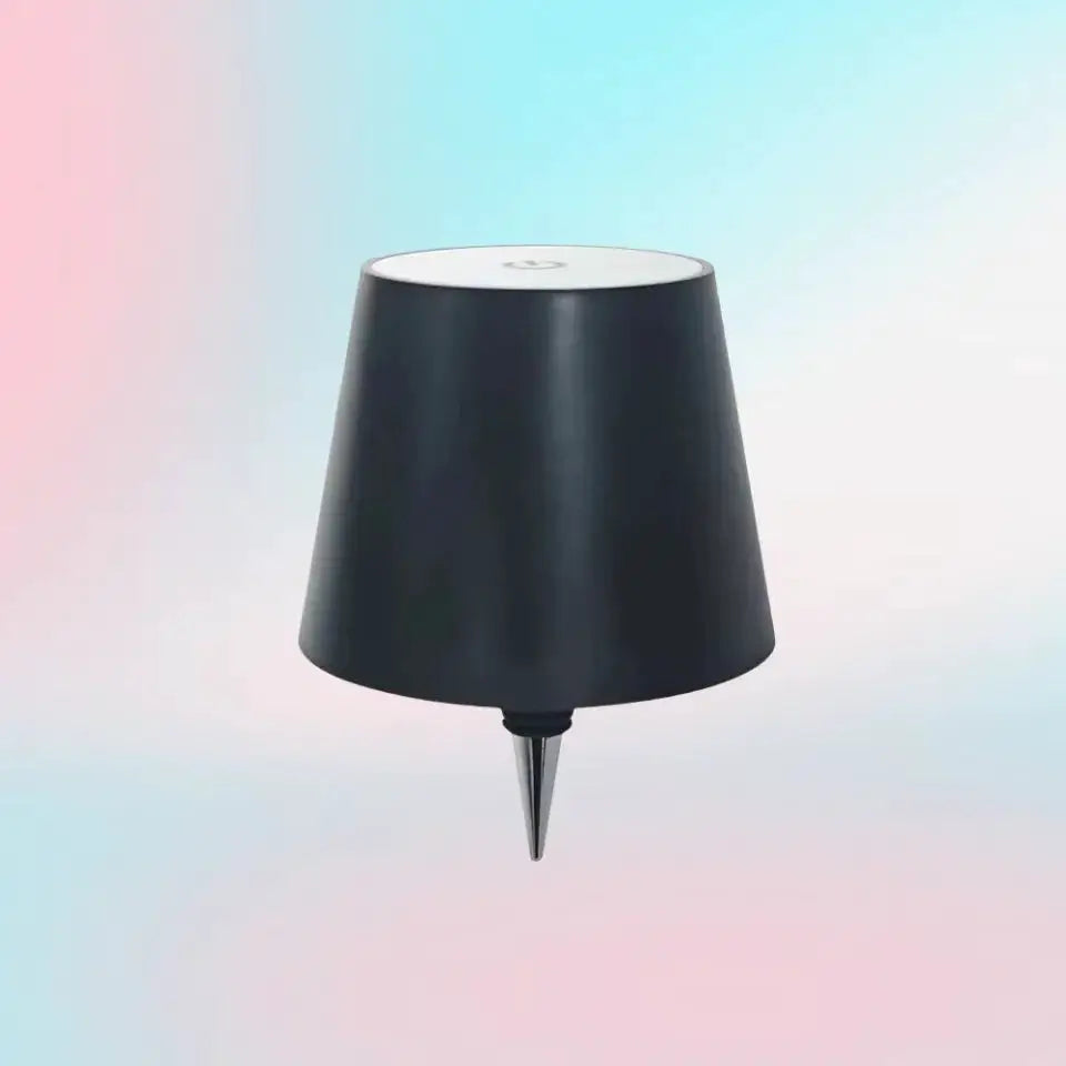 USB Charge Bottle Table Lamp With Touch Control Three Color Temperatures And Stepless Dimming For Wine Bottles And Desk