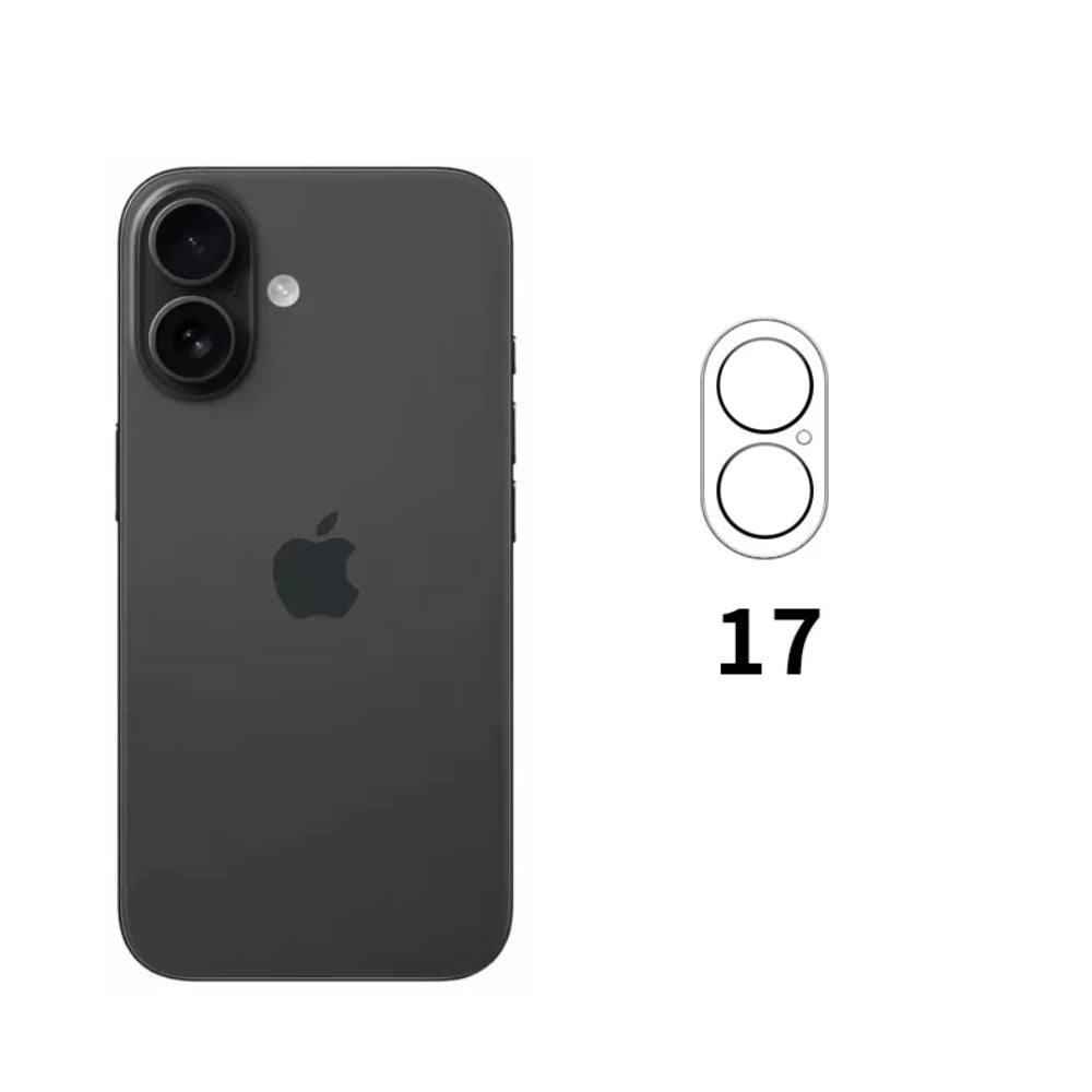 Camera lens protector set, 4-pack tempered glass for iPhone 17 Pro Max