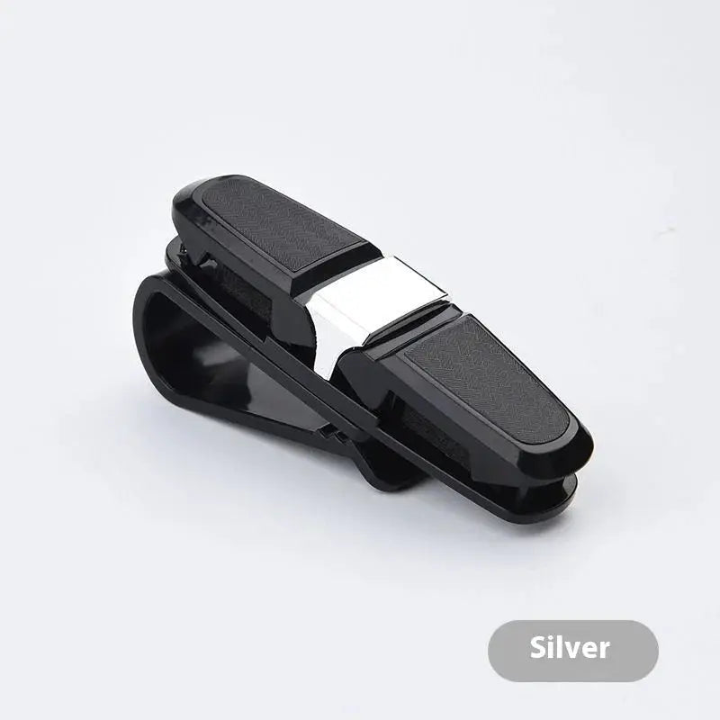 80 Degree Rotating Multi Functional Car Eyeglass Storage Clip Bidirectional Automobile Eyeglass Holder for Easy Access