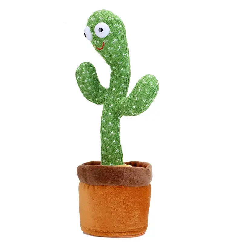 Dancing Cactus Plush Toy Repeats What You Say Sings And Dances Interactive Decor For Kids