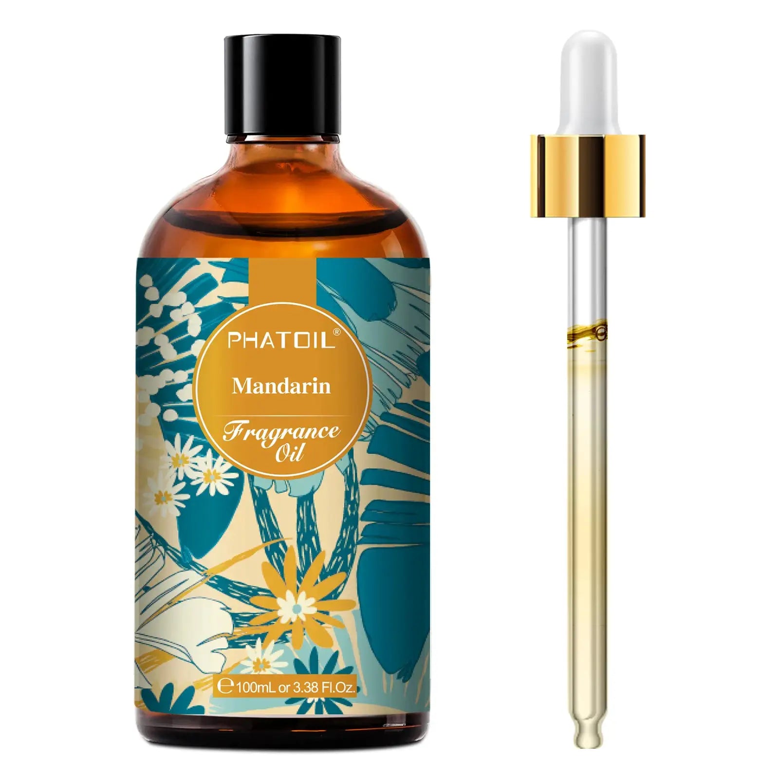 PHATOIL 100ml Fragrance Oils Set With Dropper White Musk Orange Blossom Bubble Gum Baby Powder Coffee For Aromatherapy
