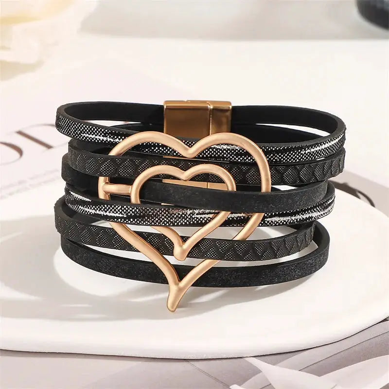 Bohemian Cowboy Chic Cross Bracelet Western Jewelry For Women Christian Religious Bracelet