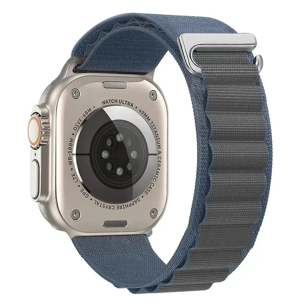 Alpine Loop Band for Apple Watch Ultra 49mm 11 10 9 8 7 46mm 42mm 45mm 41mm Nylon Wristband iWatch Series 6 5 4 SE 44 40mm Strap
