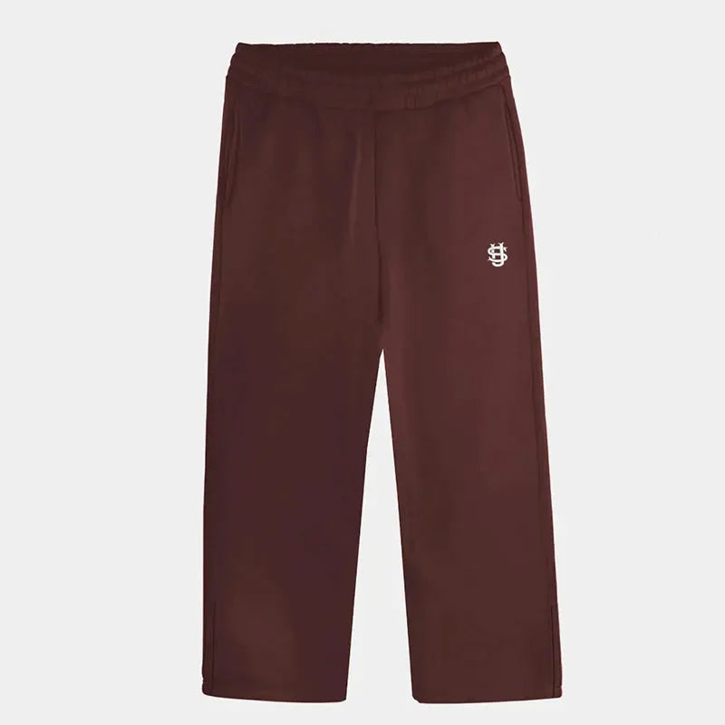 Streetwear Hoodie Sets Mens Y2K Straight Sweatpants Fashion Embroidery Logo Suits Casual High Street Couple Training Suit