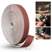 1 Inch Emery Cloth Roll Continuous Sandpaper For Wood Sanding Metal Polishing Car Detailing 2m And 5m