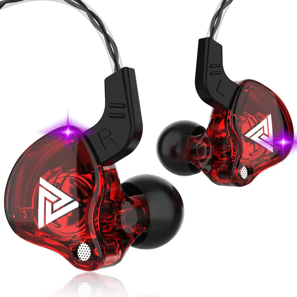 Original QKZ AK6 In Ear Earphones With Six Dynamic Drivers HiFi Stereo Audio And Deep Subwoofer Bass