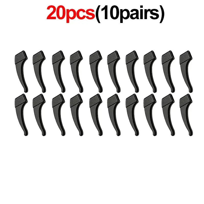 Silicone Ear Hooks For Glasses And Sunglasses Anti Slip Eyewear Holder Sleeve Bracket Fastener