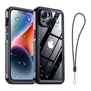 Shellbox Professional Waterproof Phone Case for iPhone 13 14 15 16 360 Full Coverage Shockproof Dustproof IP68
