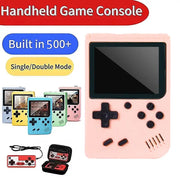Handheld Game Console With 500 Plus Classic Games, Game Boy Emulator, TV Output, Rechargeable Battery For Kids