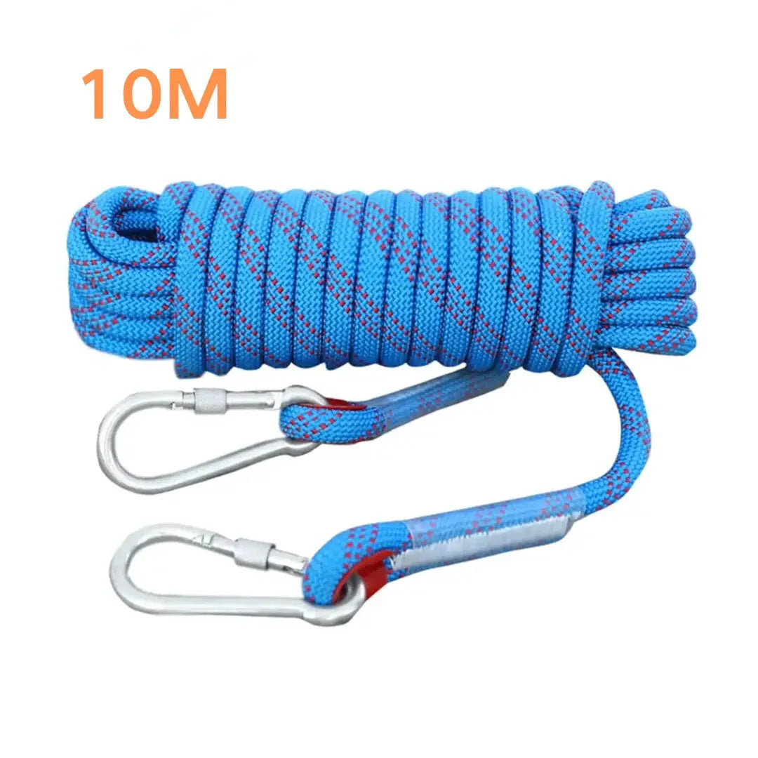 Tomshoo 10mm Outdoor Static Rope 15m 25m 35m For Fire Rescue Safety Escape Climbing Attachments Rugged And Safe