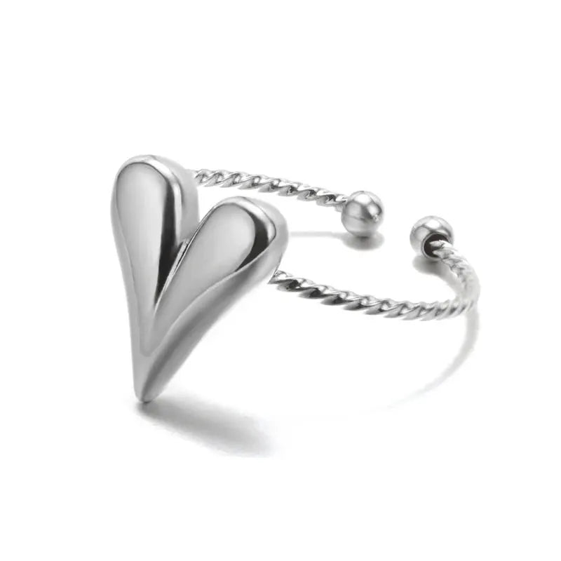 316L Stainless Steel Rings For Women Gold Color Never Fade Luxury Classic Wedding Rings Couple Jewelry Free Shipping